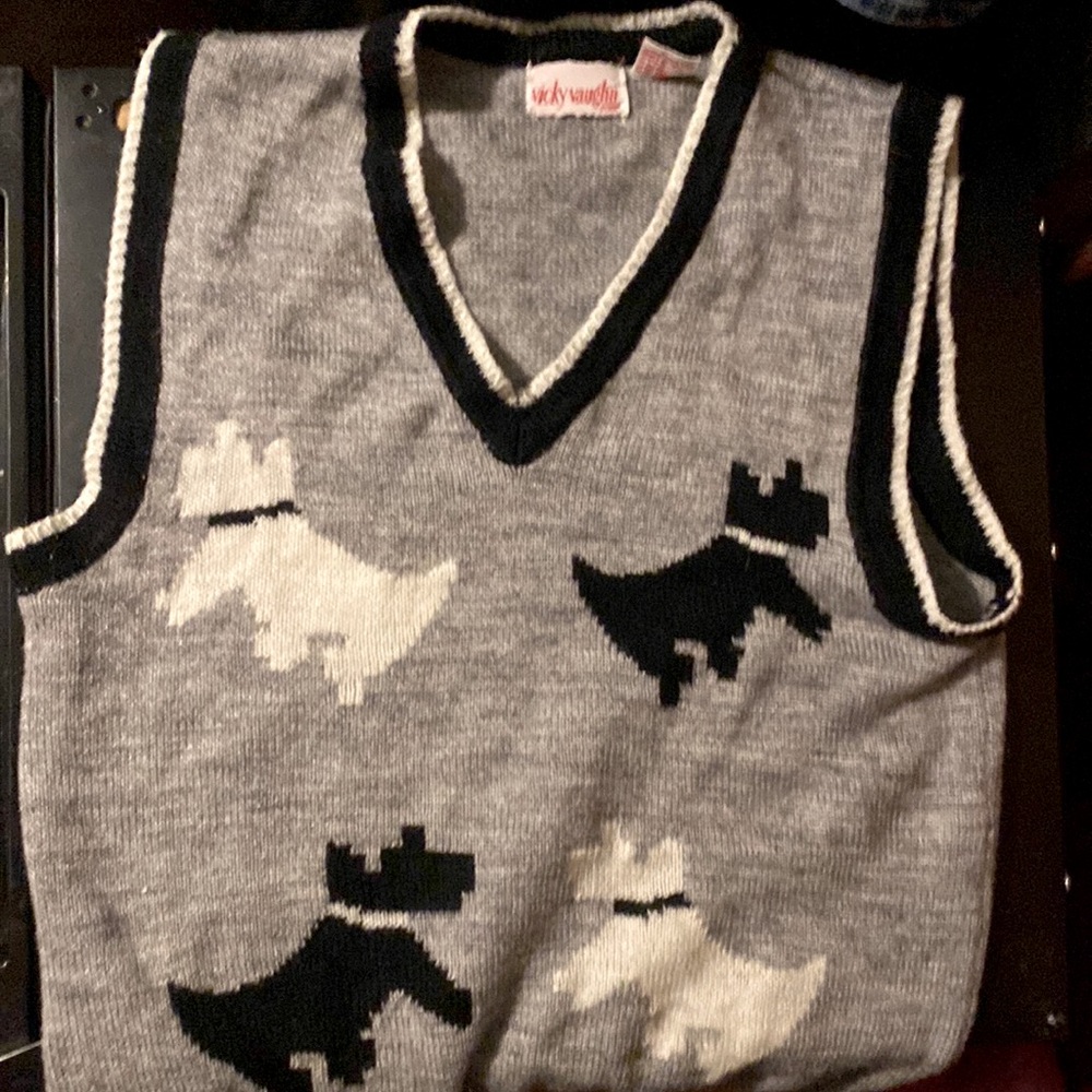 Vintage sweater vest